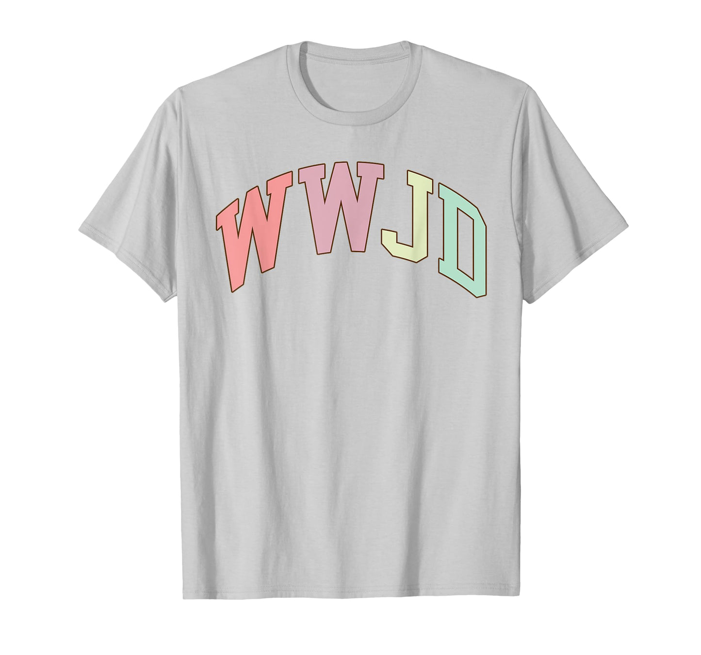 WWJD What Would Jesus Do Christian Bible Faith Minimalist T-Shirt