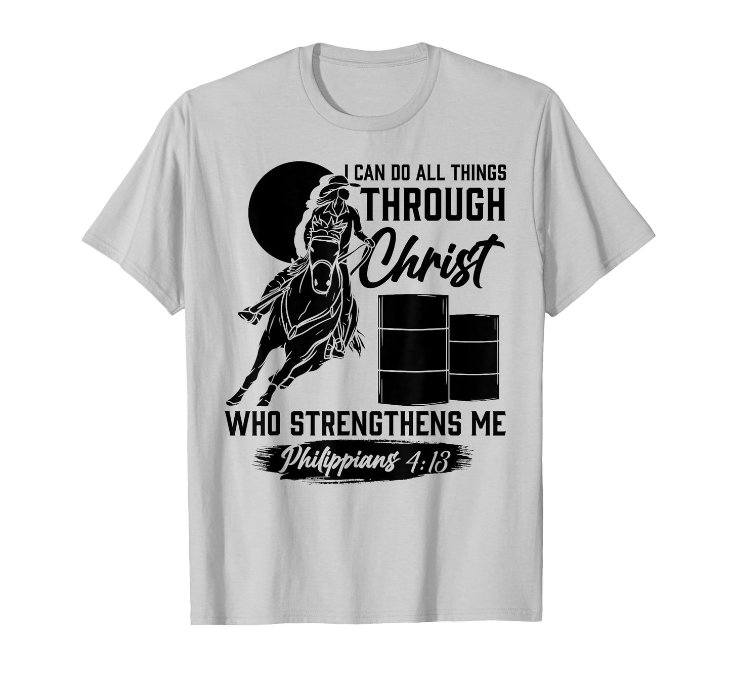 Barrel Racer Gifts for Girls Women Barrel Racing T-Shirt