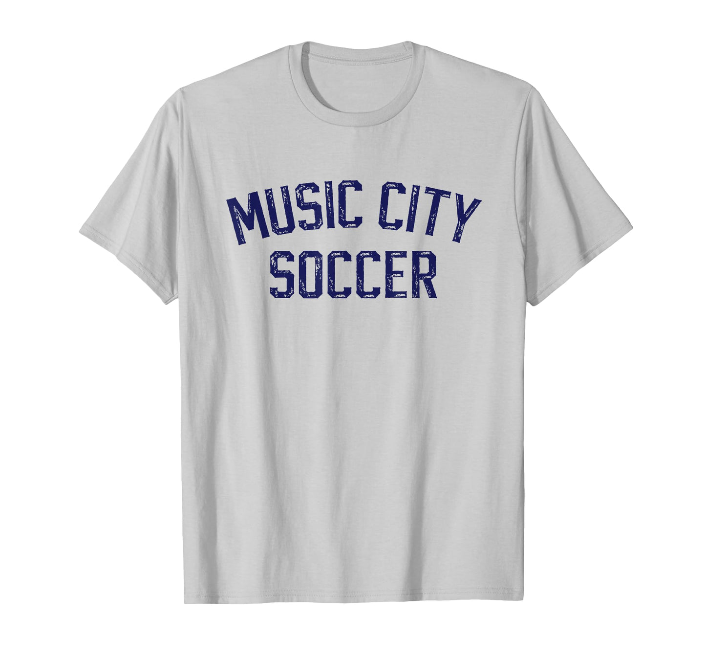 Vintage Soccer Nashville Music City Soccer Retro Fan T-Shirt