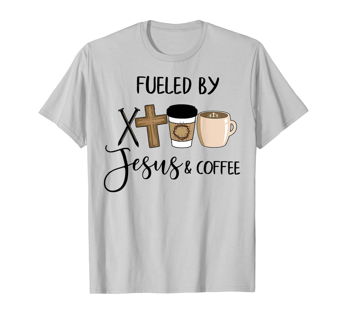 Fueled By Jesus Coffee T-Shirt