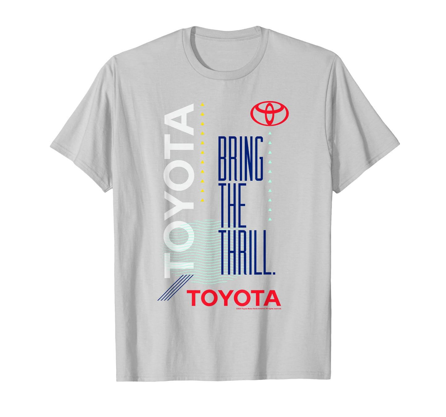 Toyota Bring The Thrill Epic Quote Big Chest Logo T-Shirt