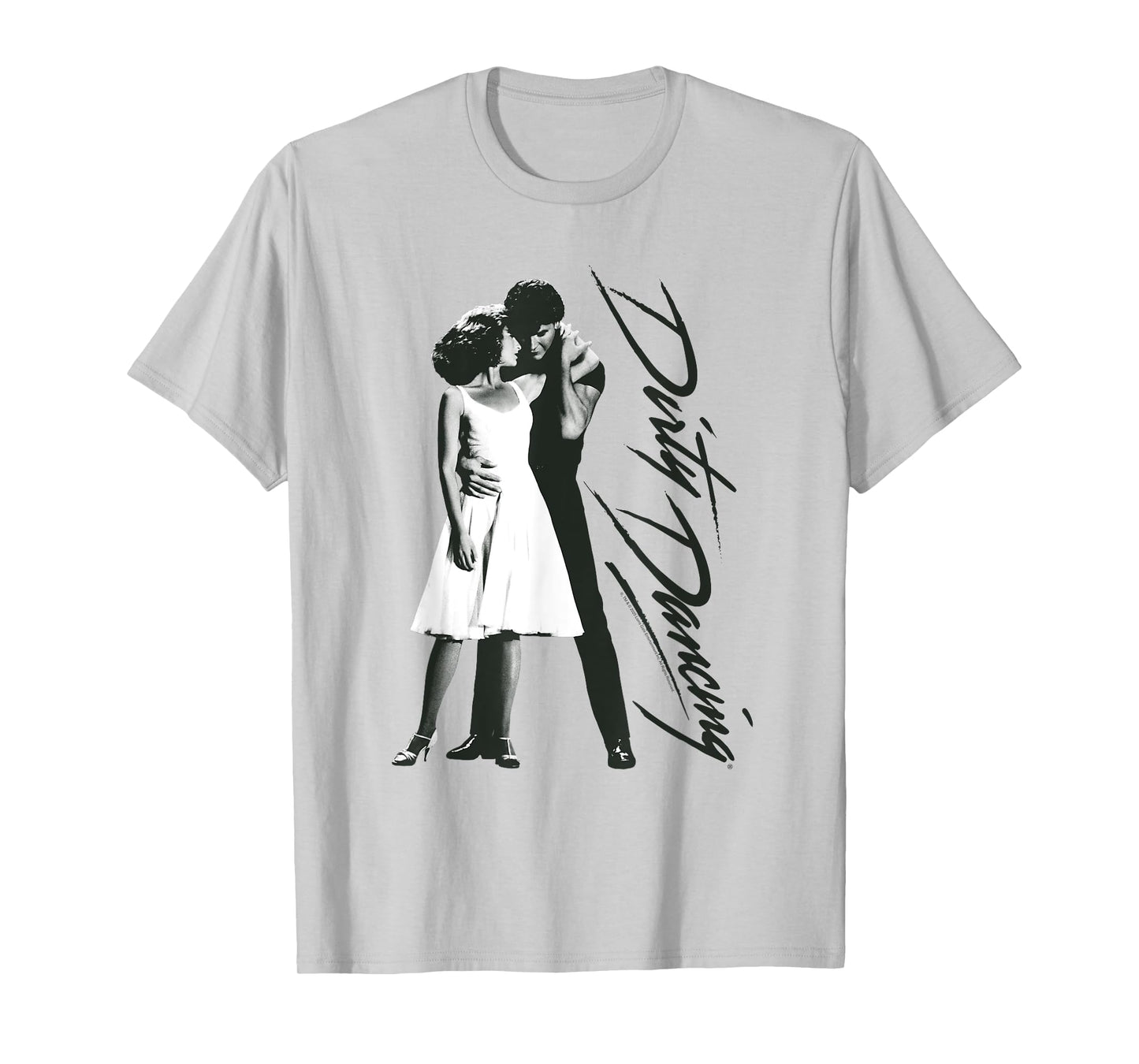 Dirty Dancing Black and White Photo and Logo Vintage Movie T-Shirt