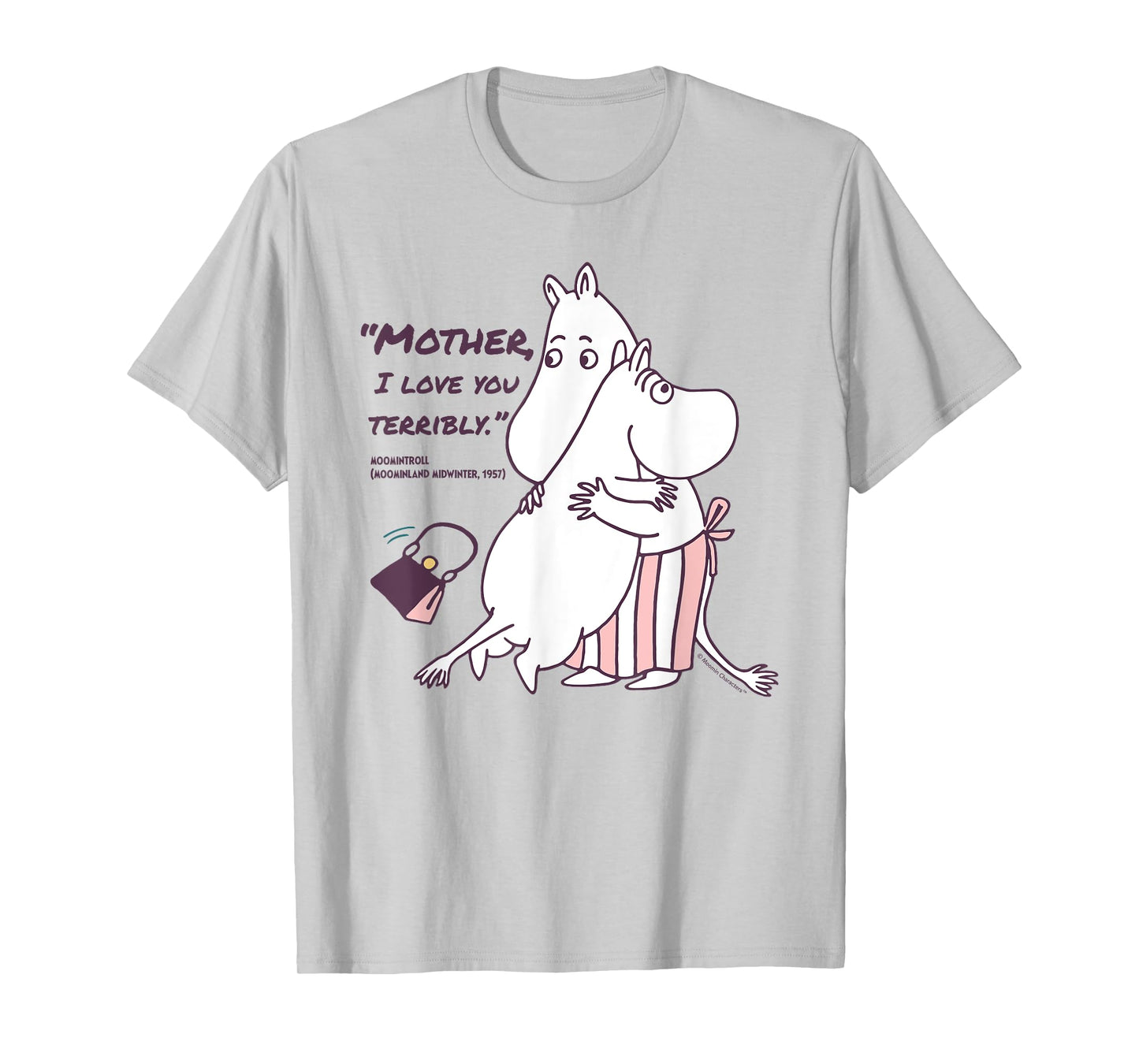 Moomin I Love You Moominland Midwinter Moomintroll Quote T-Shirt