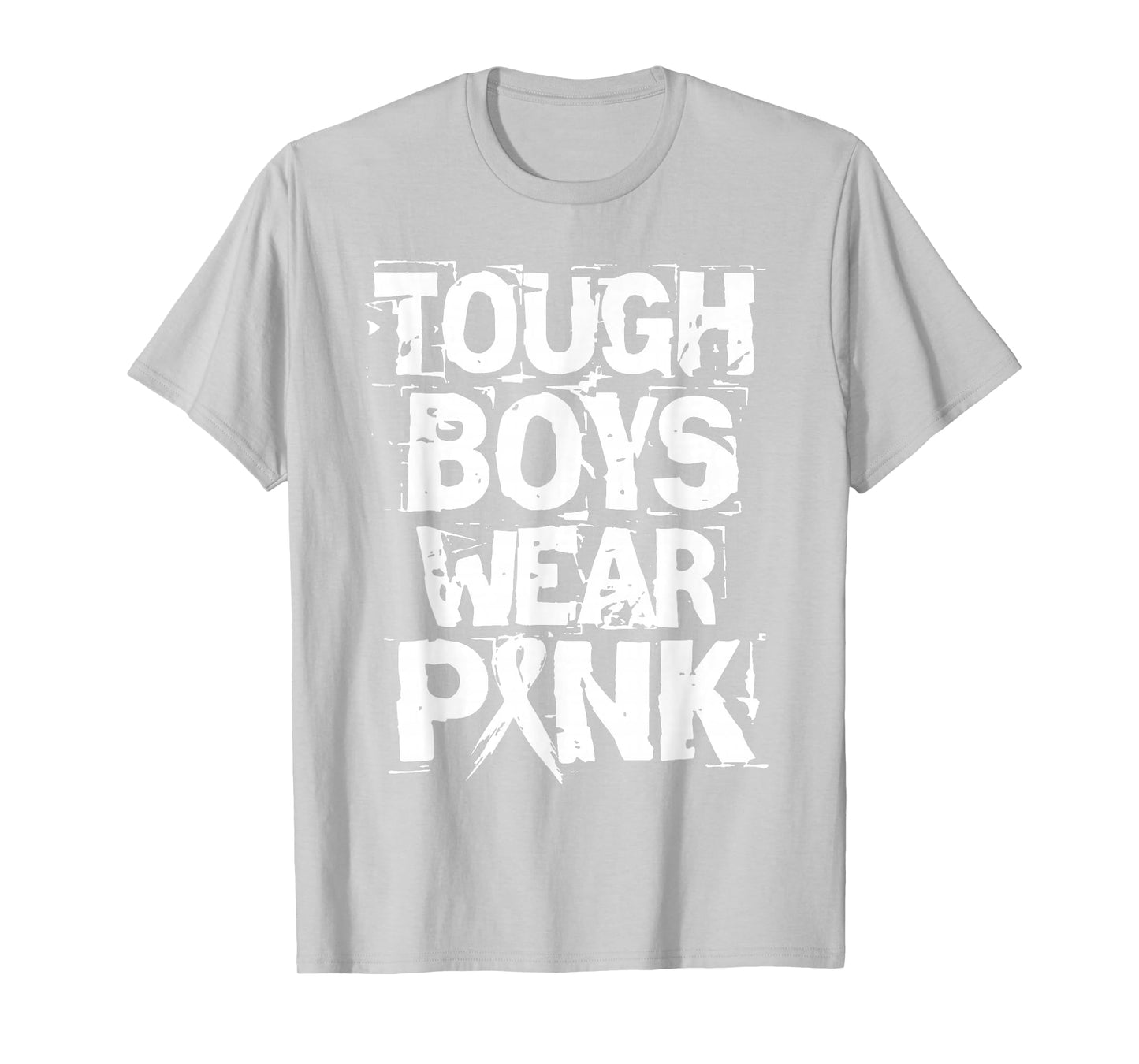 Tough Guys Tough Boys Wear Pink Funny Pink Color Lovers T-Shirt