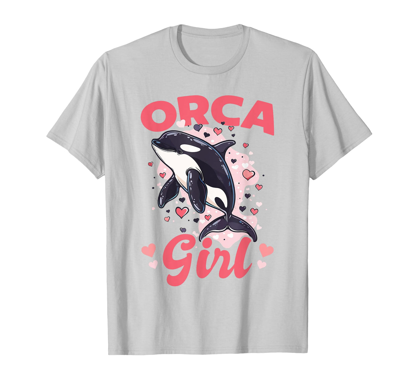 Funny Orca Animal Orca Girl T-Shirt