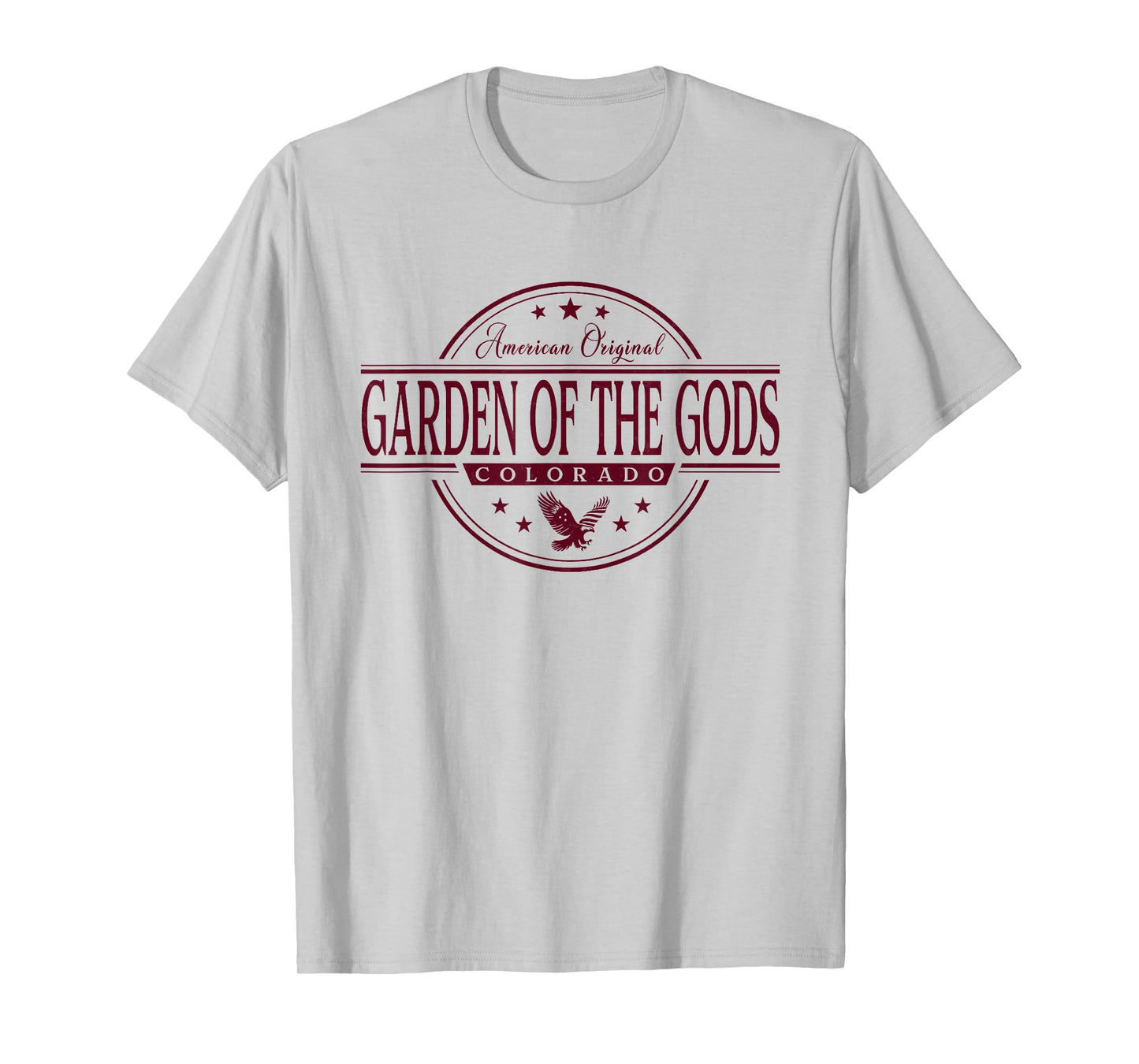 Garden of The Gods Colorado - Garden of The Gods CO Label T-Shirt