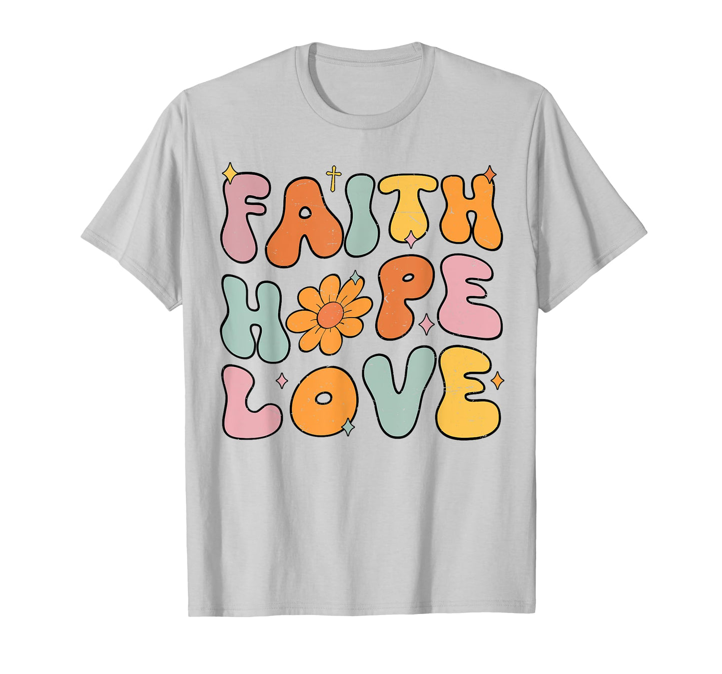 Christian Faith Over Fear Women Girl Cute God Sister Toddler T-Shirt