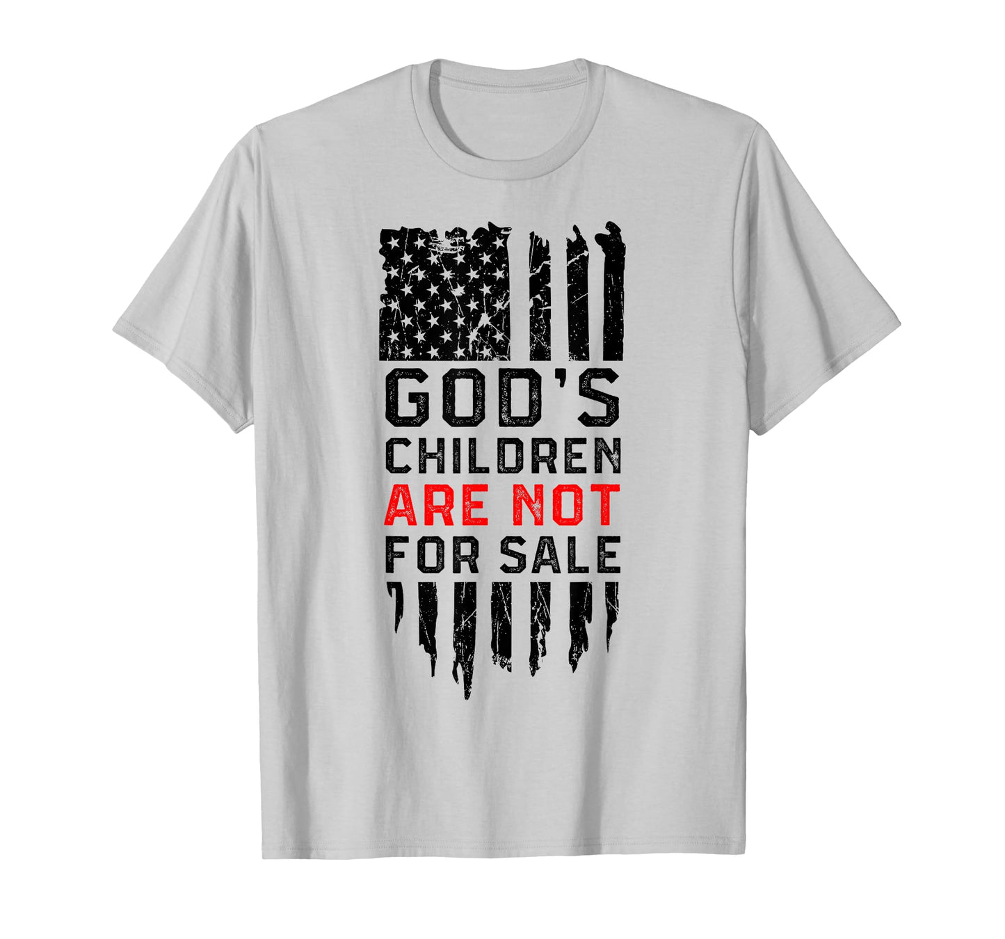 God's children are not for sale US american flag T-Shirt