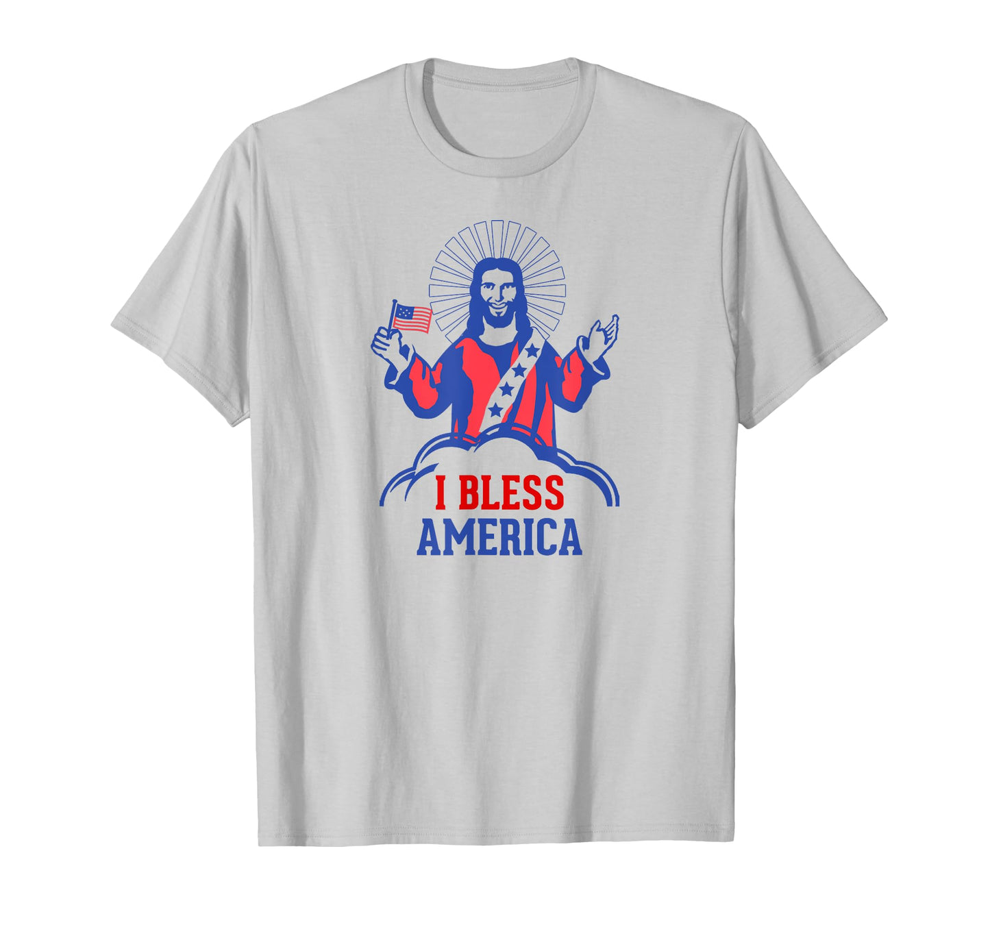 Jesus Loves the USA Tees: God Bless America T-Shirt