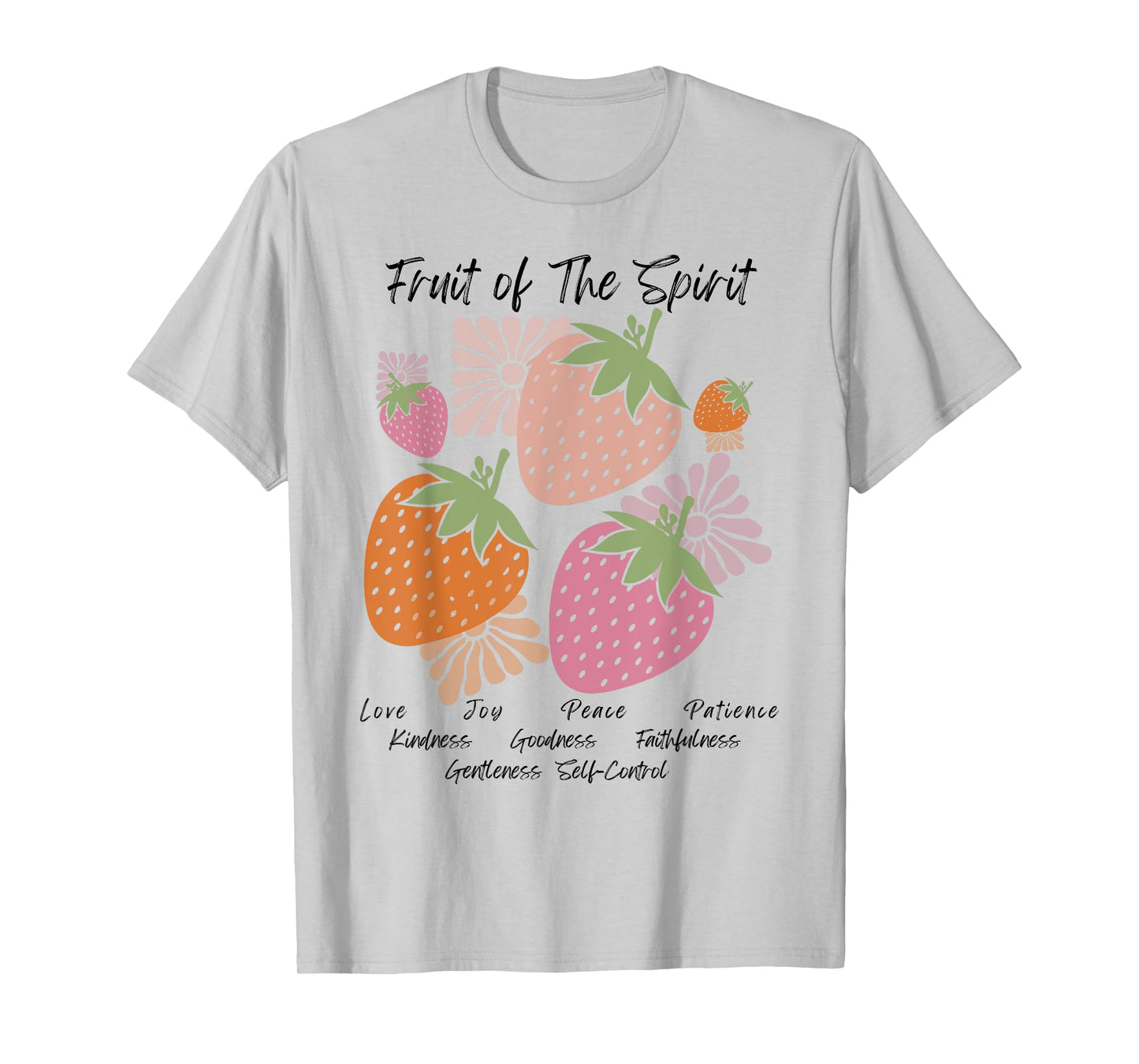 Fruits Of The Spirit Christian Bible Verse Jesus Faith Women T-Shirt
