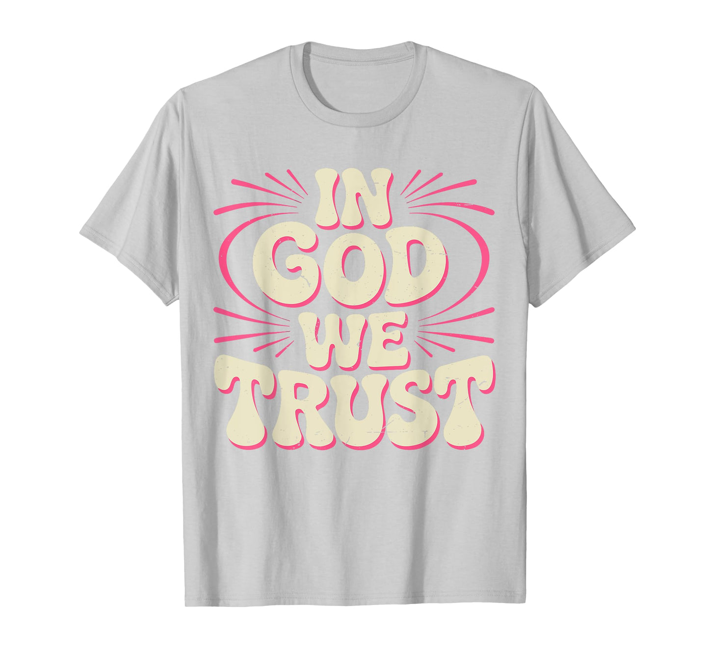 Toddler Girl in God We Trust Good Christian Jesus Sister Kid T-Shirt
