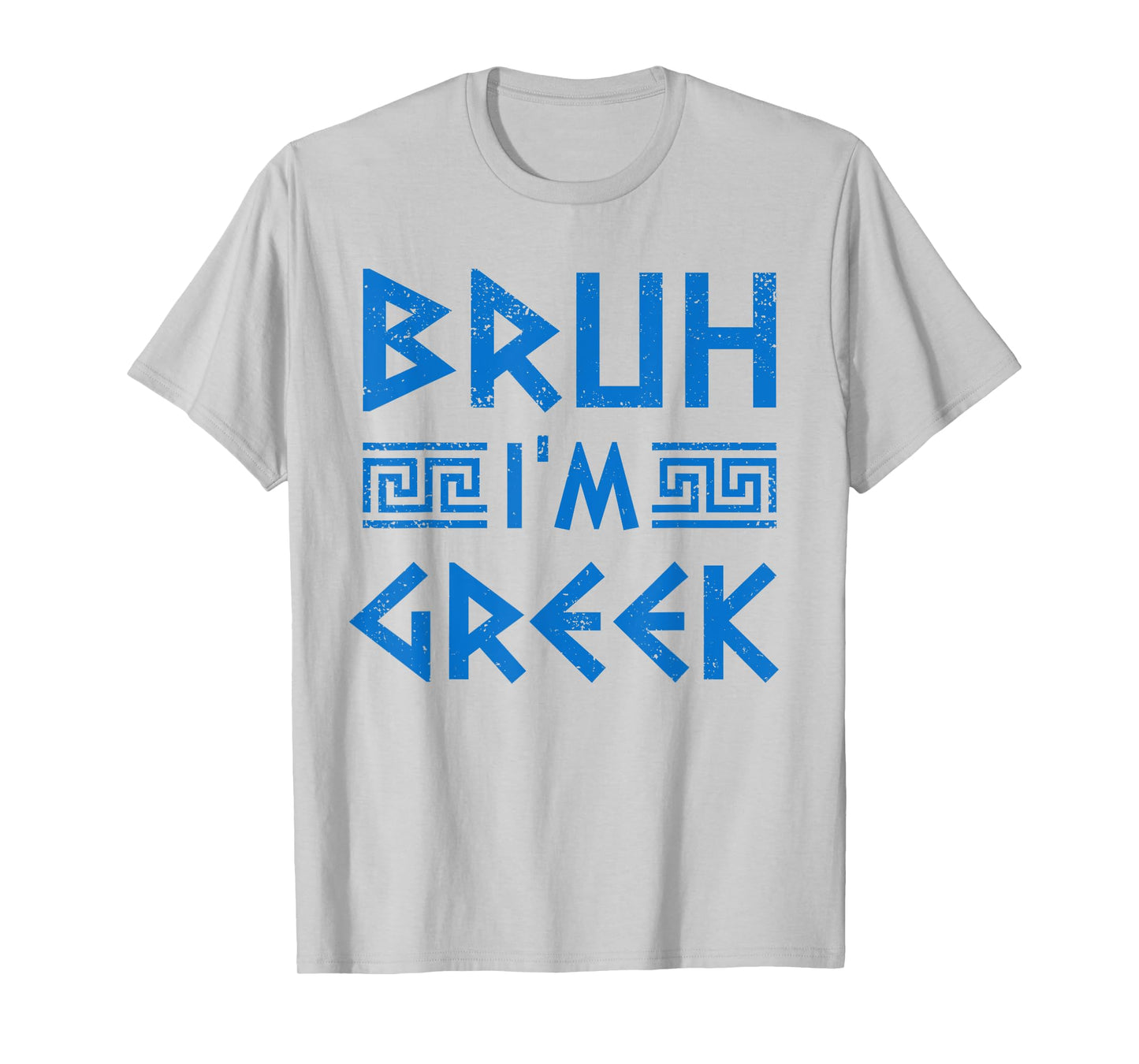 Bruh I'm Greek Funny Ancient Greek Festival Greek Boys T-Shirt