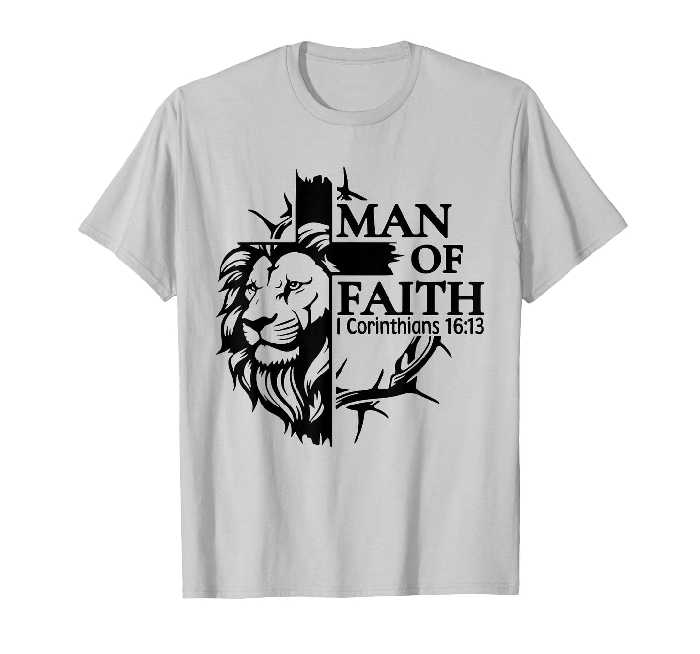 Faith, God, Religious, Man of Faith, Believe, Faith Cross T-Shirt
