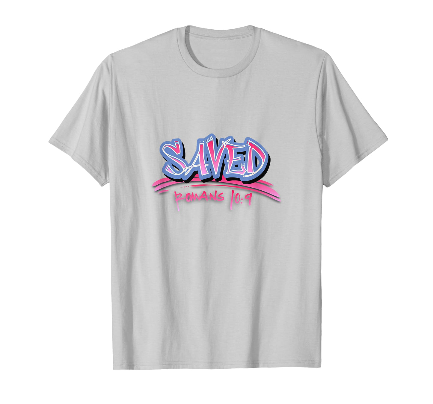 Saved - Romans 10:9 T-Shirt