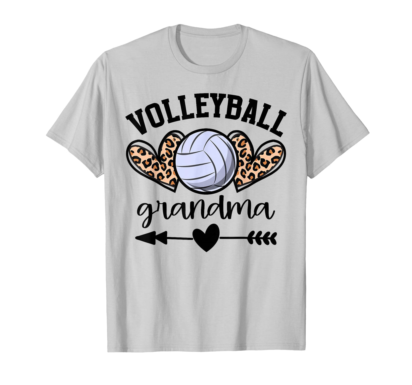 Volleyball Grandma Womens Volleyball Game Day Senior Night T-Shirt