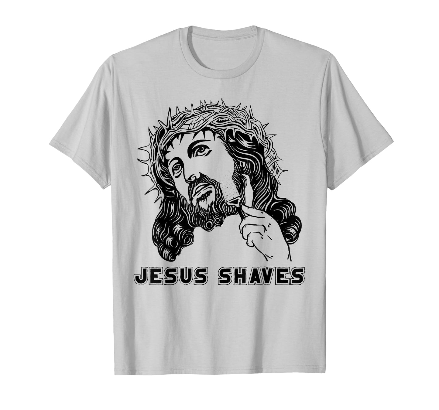 Jesus Shave Christian God Bible Cross Faith T-Shirt