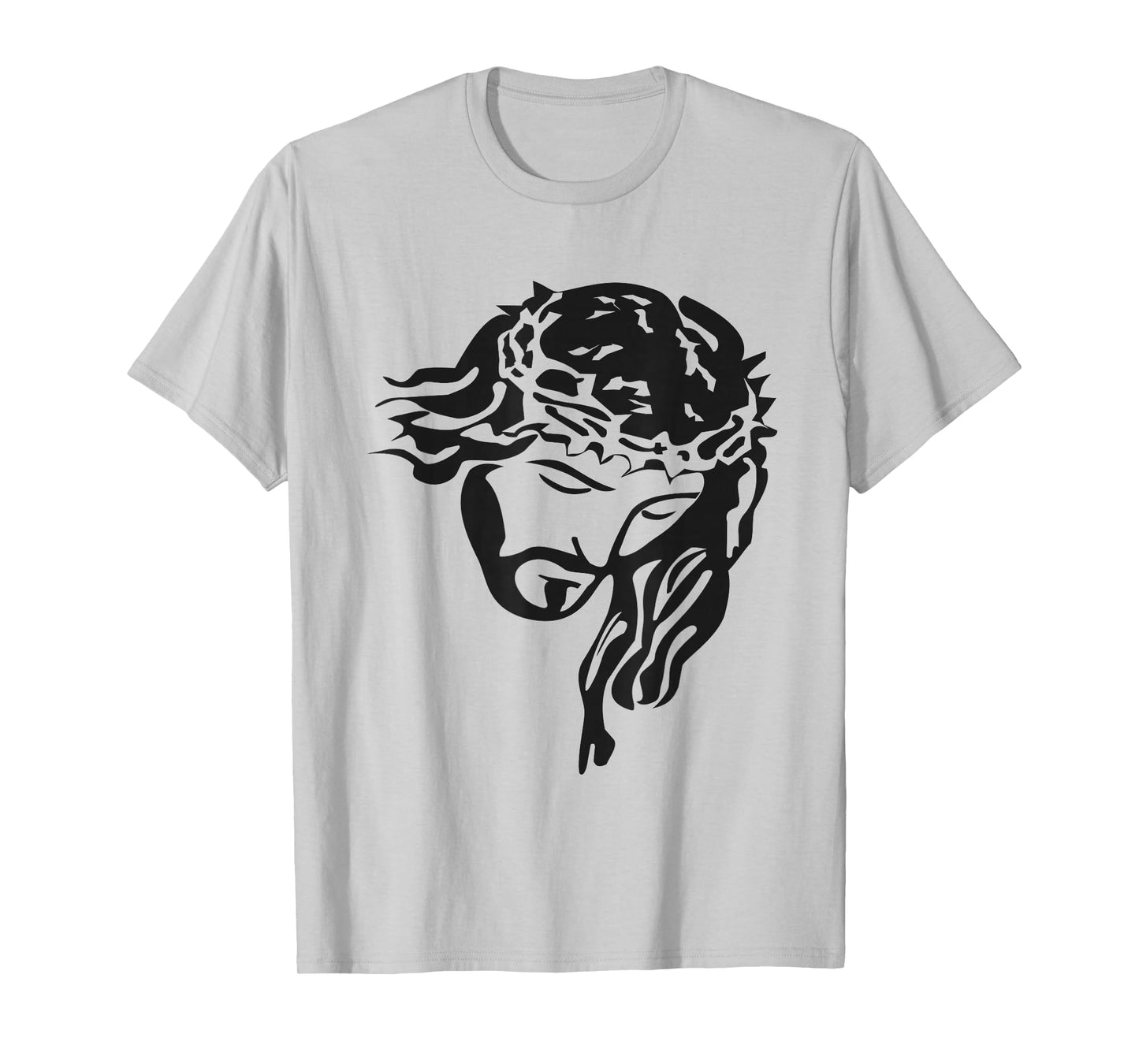 Face of Jesus Christ w/ Crown of Thorns (Christian T-Shirt) T-Shirt