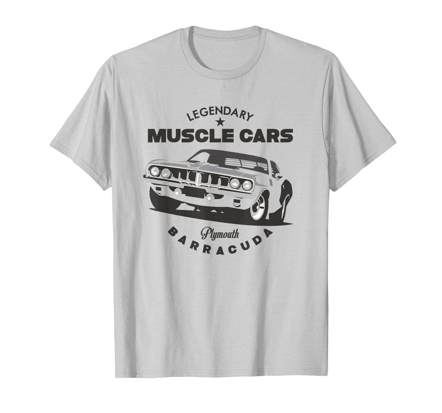 Legendary Muscle Car Barracuda Cuda Classic Vintage 1970s T-Shirt