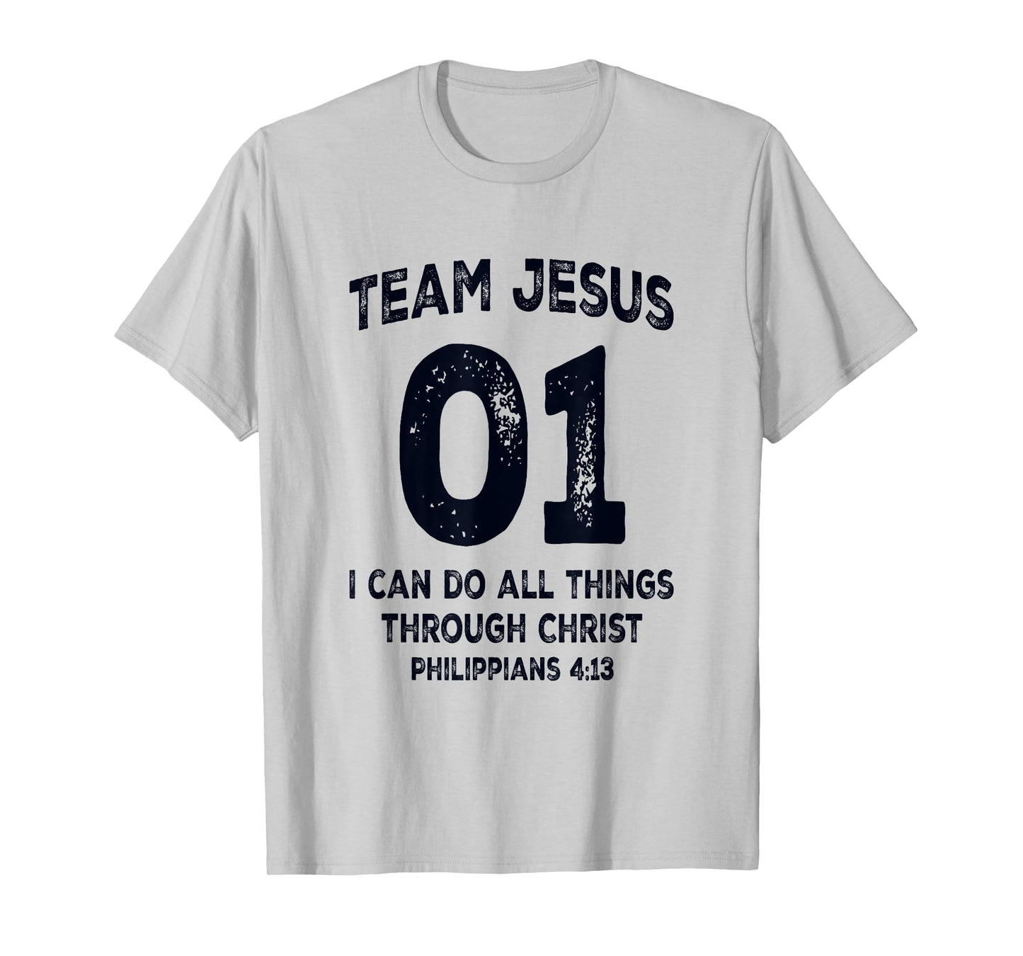 Team Jesus 01 I Can Do All Things Bible Verse T-Shirt