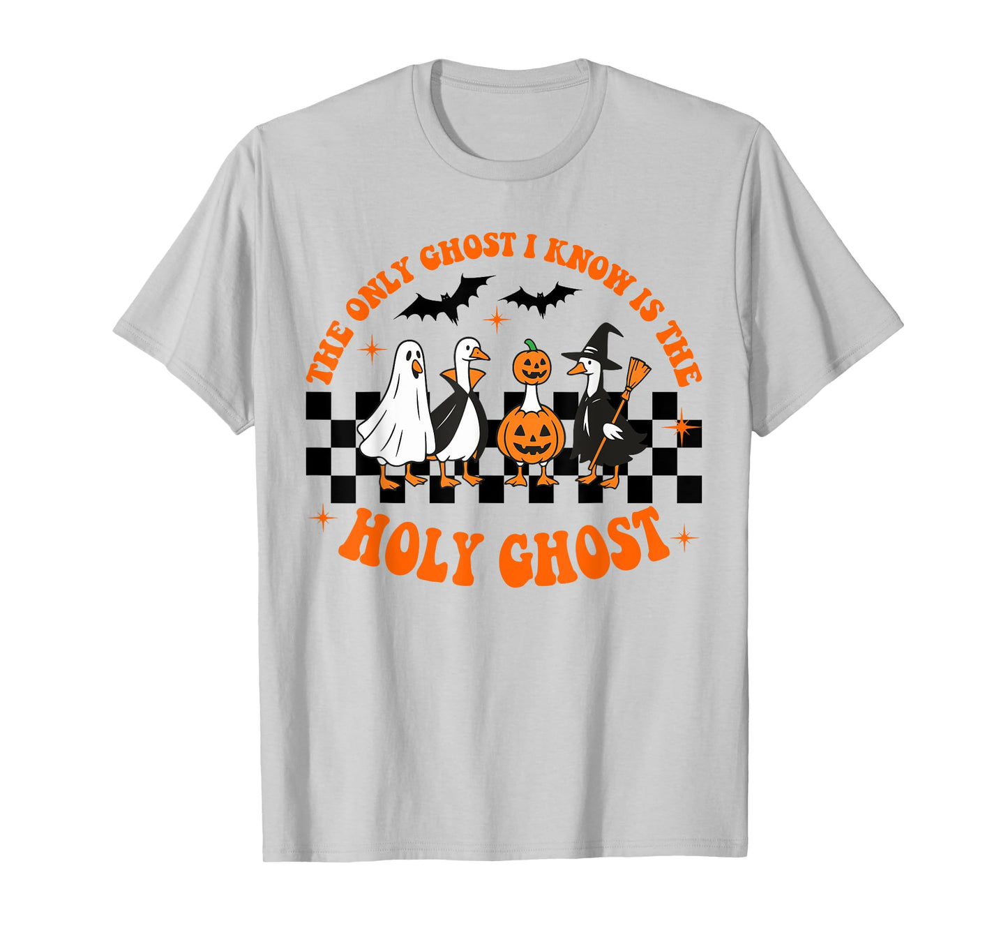 Ain't No Ghost Like The Holy Ghost Jesus Christian Halloween T-Shirt