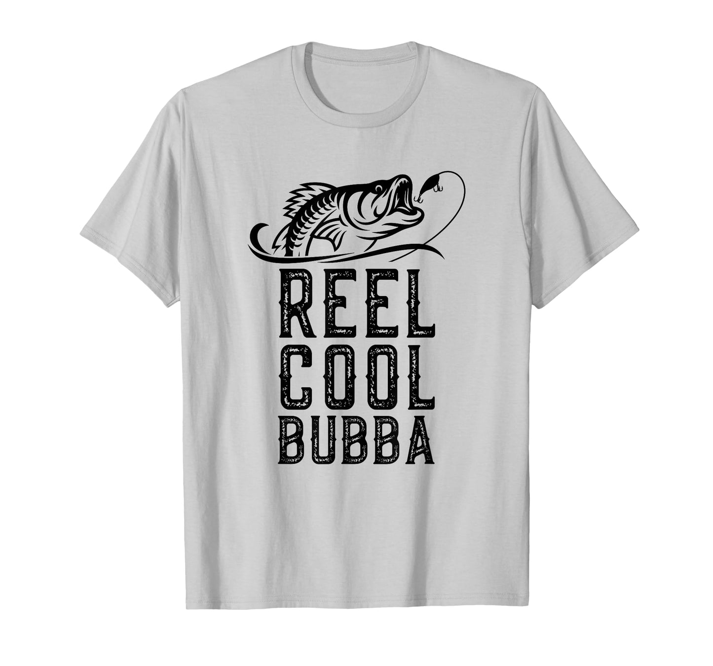 Reel Cool Bubba Fishing Funny Grandpa Retro T-Shirt