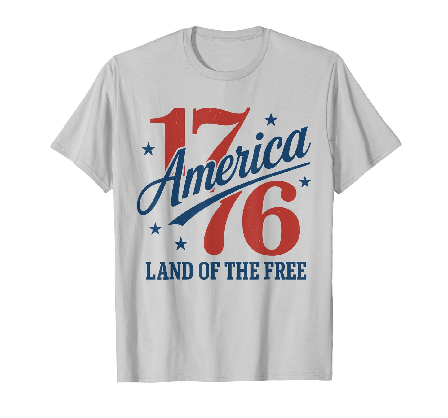 America Est 1776 Land Of The Free 4th Of July Mens Womens T-Shirt