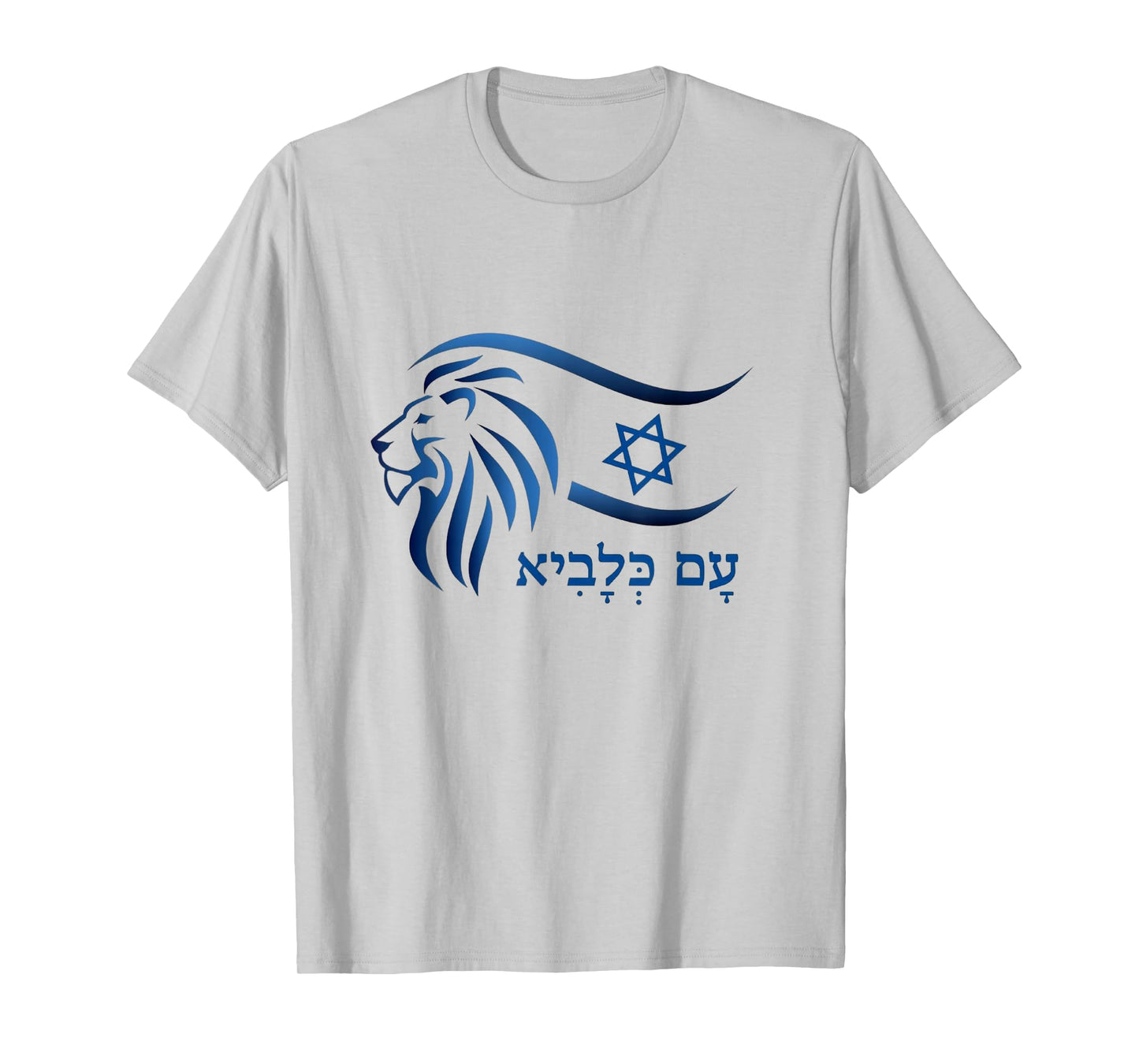 Rising Lion Nation Of Israel Jewish Bible Am Israel Chai T-Shirt