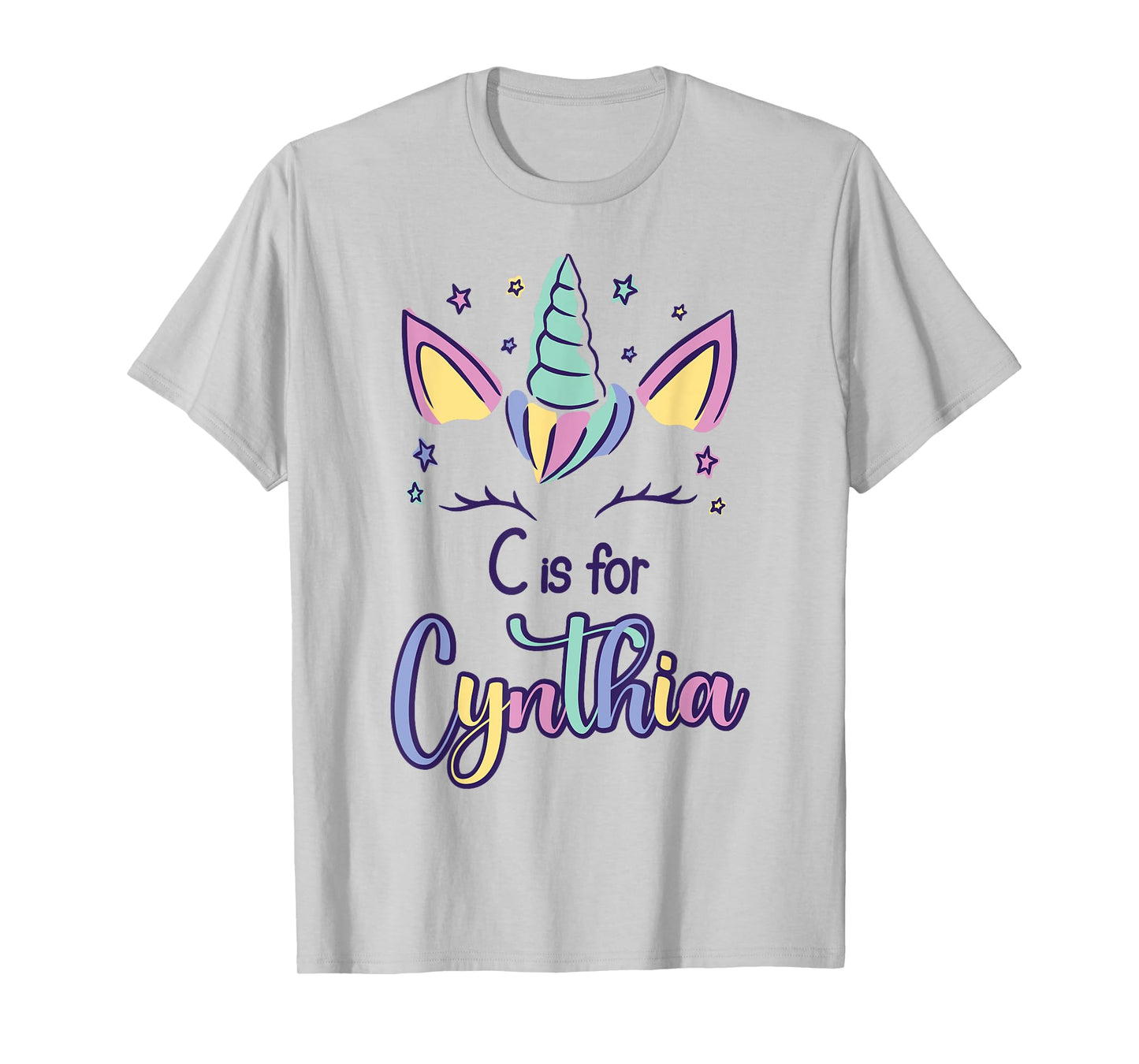 First Name Cynthia Personalized C Is For Cynthia T-Shirt