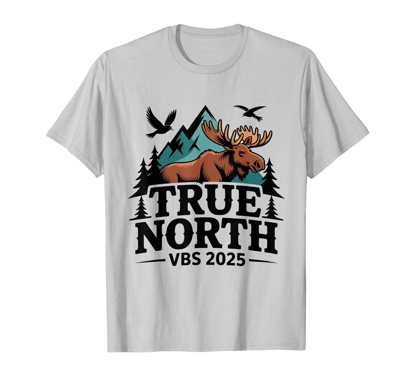 True North VBS 2025 Christian Trusting Jesus Wilderness T-Shirt