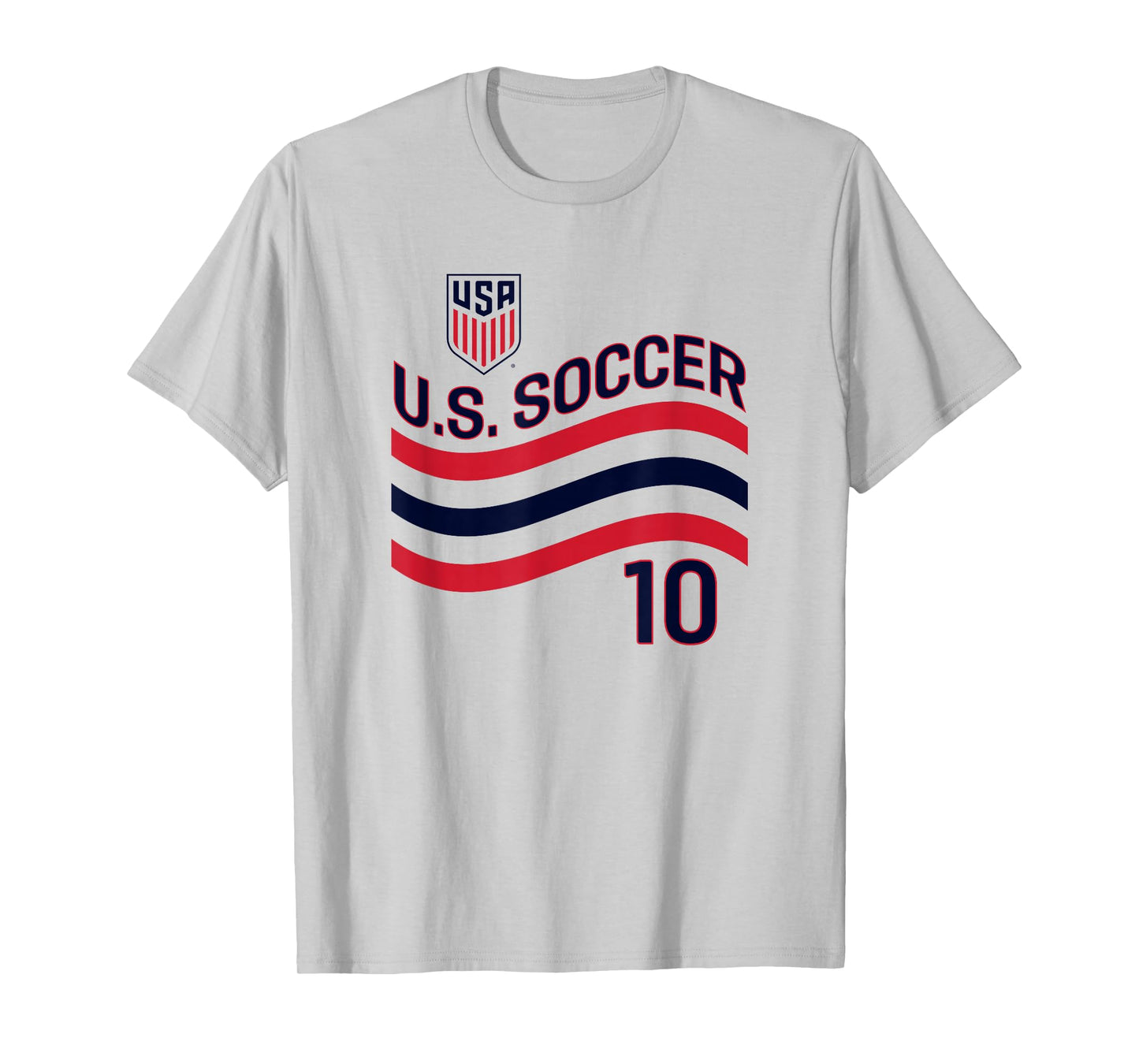 Christian Pulisic 10 White USMNT Officially Licensed T-Shirt