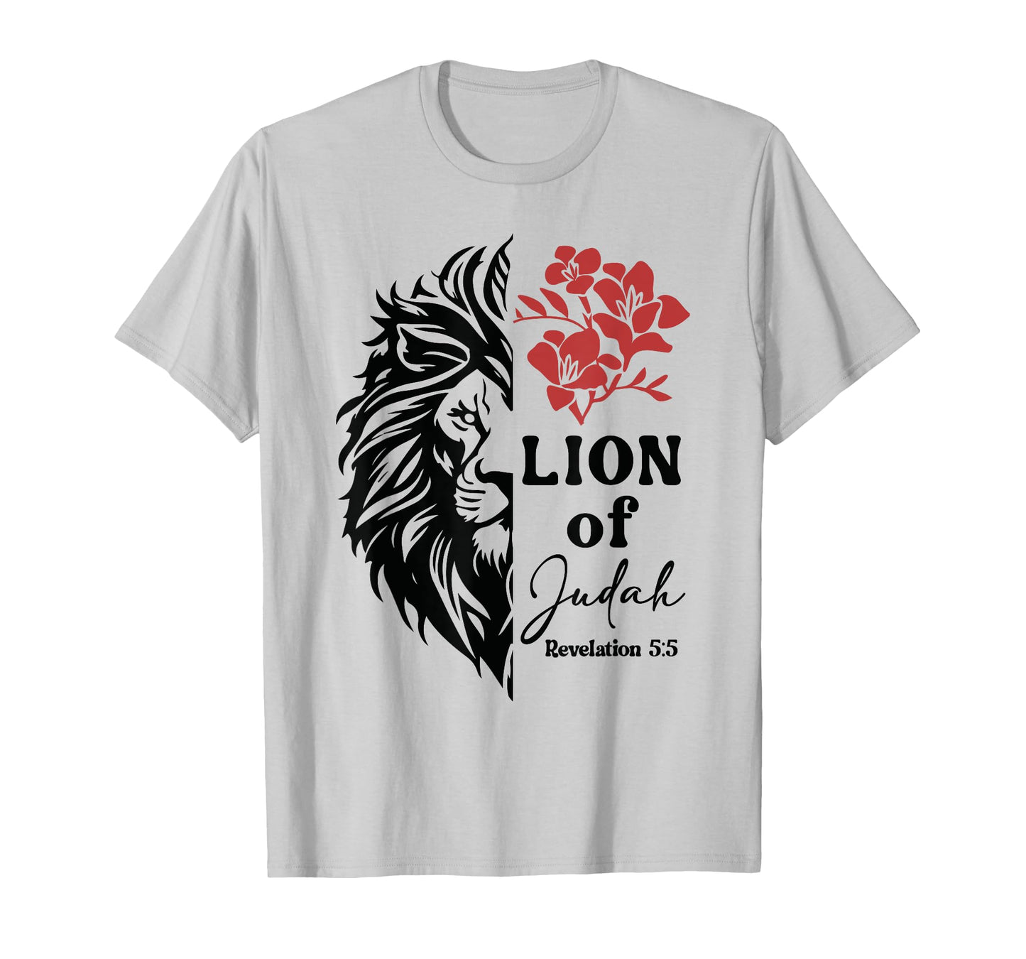 Jesus Lion Of Judah Faith God Christians T-Shirt