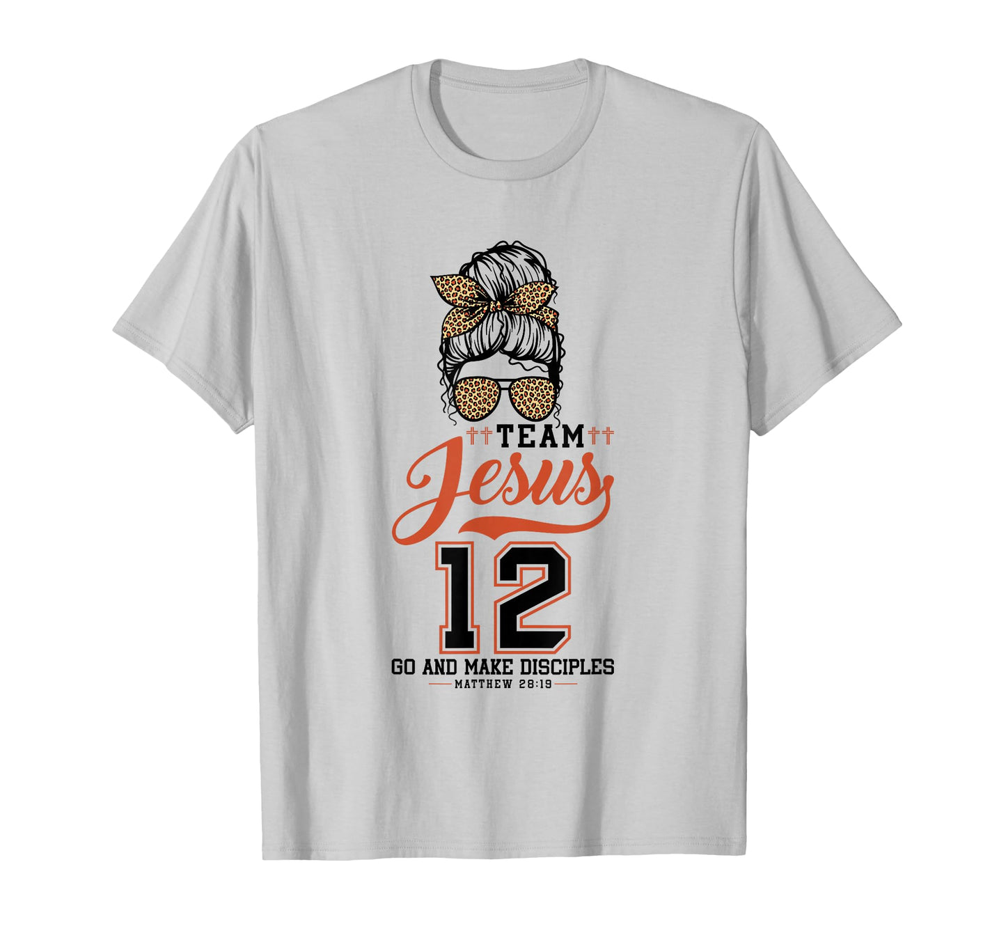 Jesus Baseball Team Jesus Christian Matthew 28:19 Verse T-Shirt