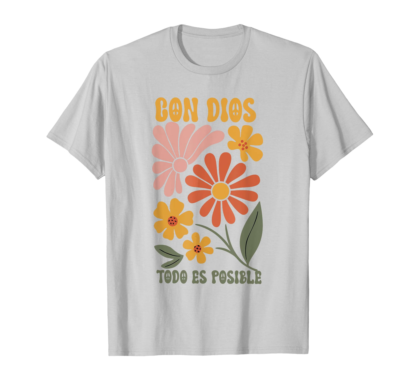 Camiseta cristiana en espanol para Mujer spanish Christian T-Shirt