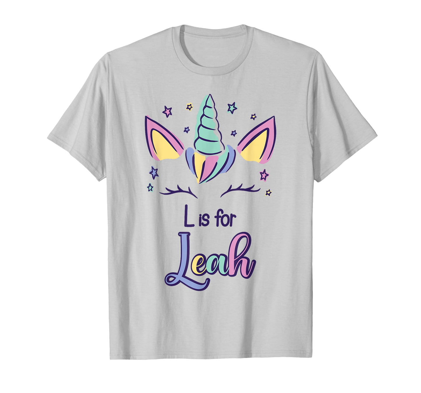 First Name Leah Personalized L Is For Leah T-Shirt