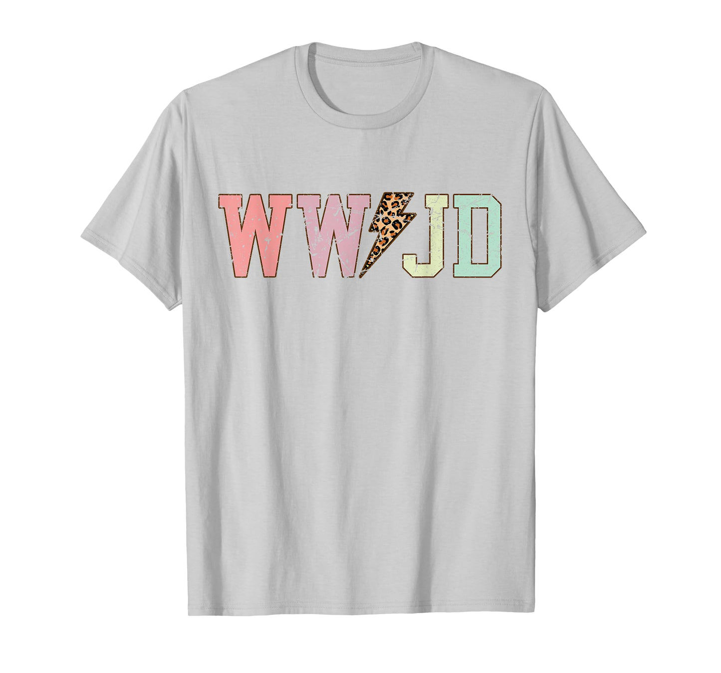 WWJD What Would Jesus Do Christian Bible Faith Vintage Cute T-Shirt