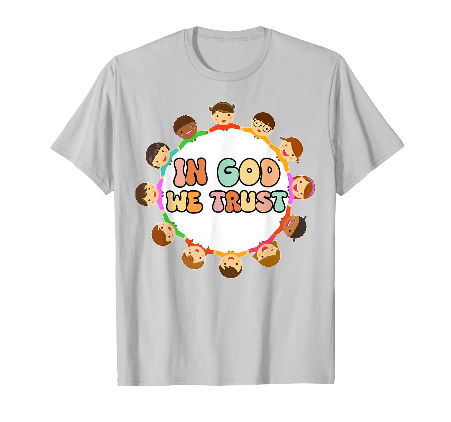 in God We Trust Good Christian Jesus Son Sister Toddler Kids T-Shirt