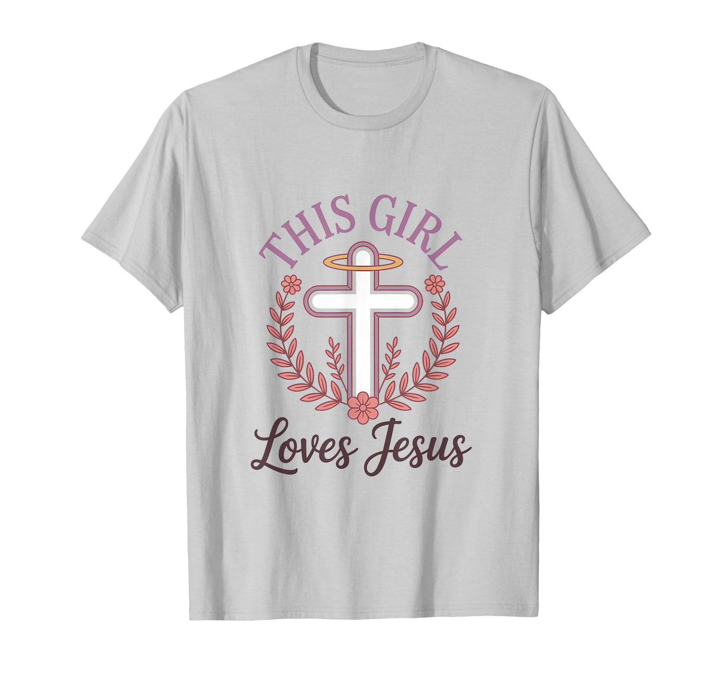 This Girl Loves Jesus Christian Girl Jesus T-Shirt