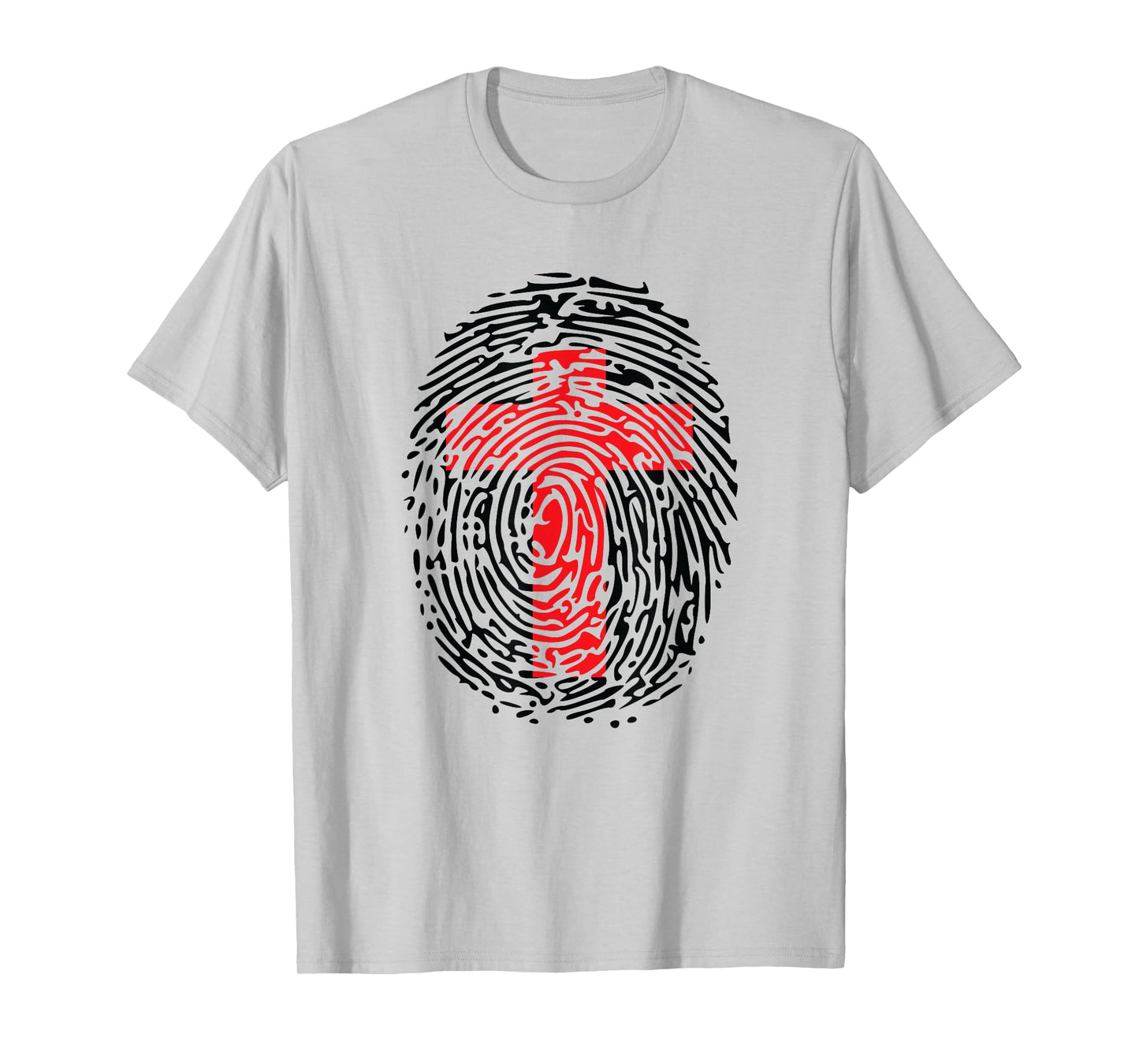 Christian Cross Fingerprint of Christ T-Shirt
