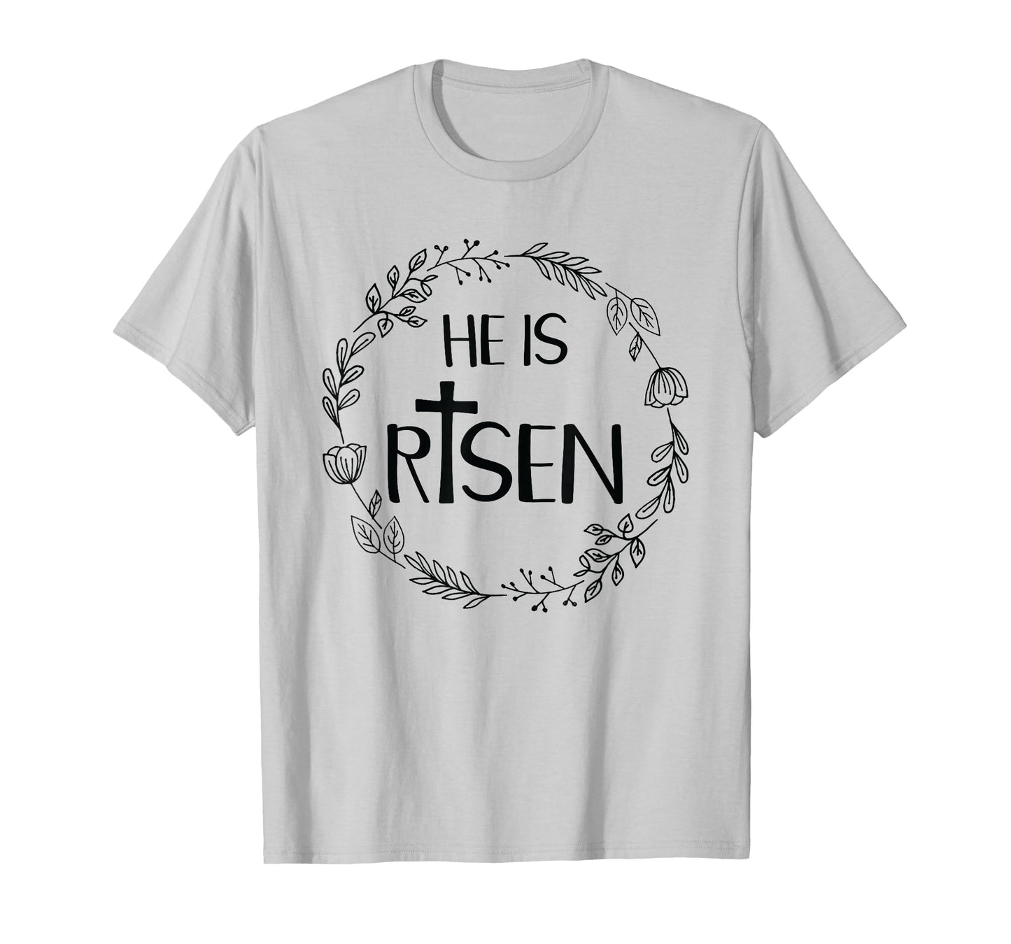 He Is Risen Shirt For Christians Happy Easter Jesus T-Shirt