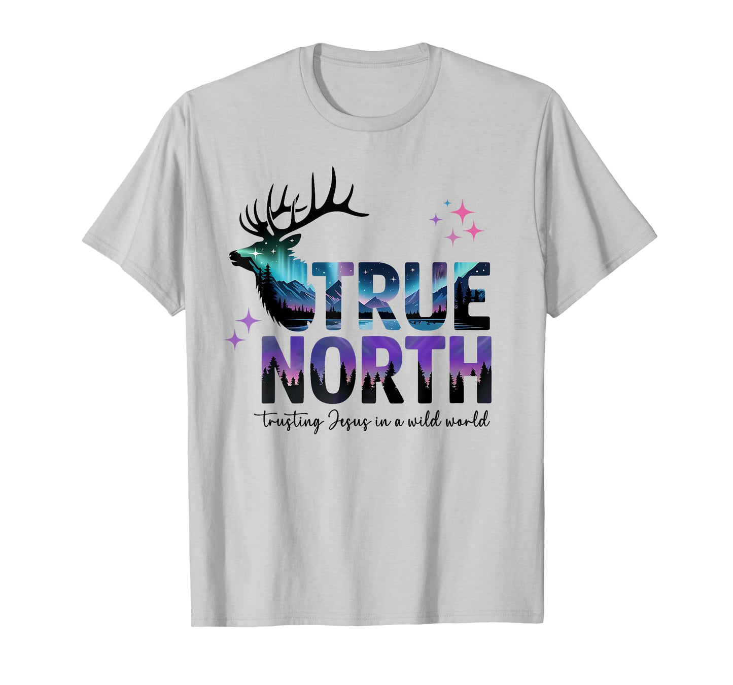 True North Trusting Jesus In A Wild World Magnified VBS 2025 T-Shirt