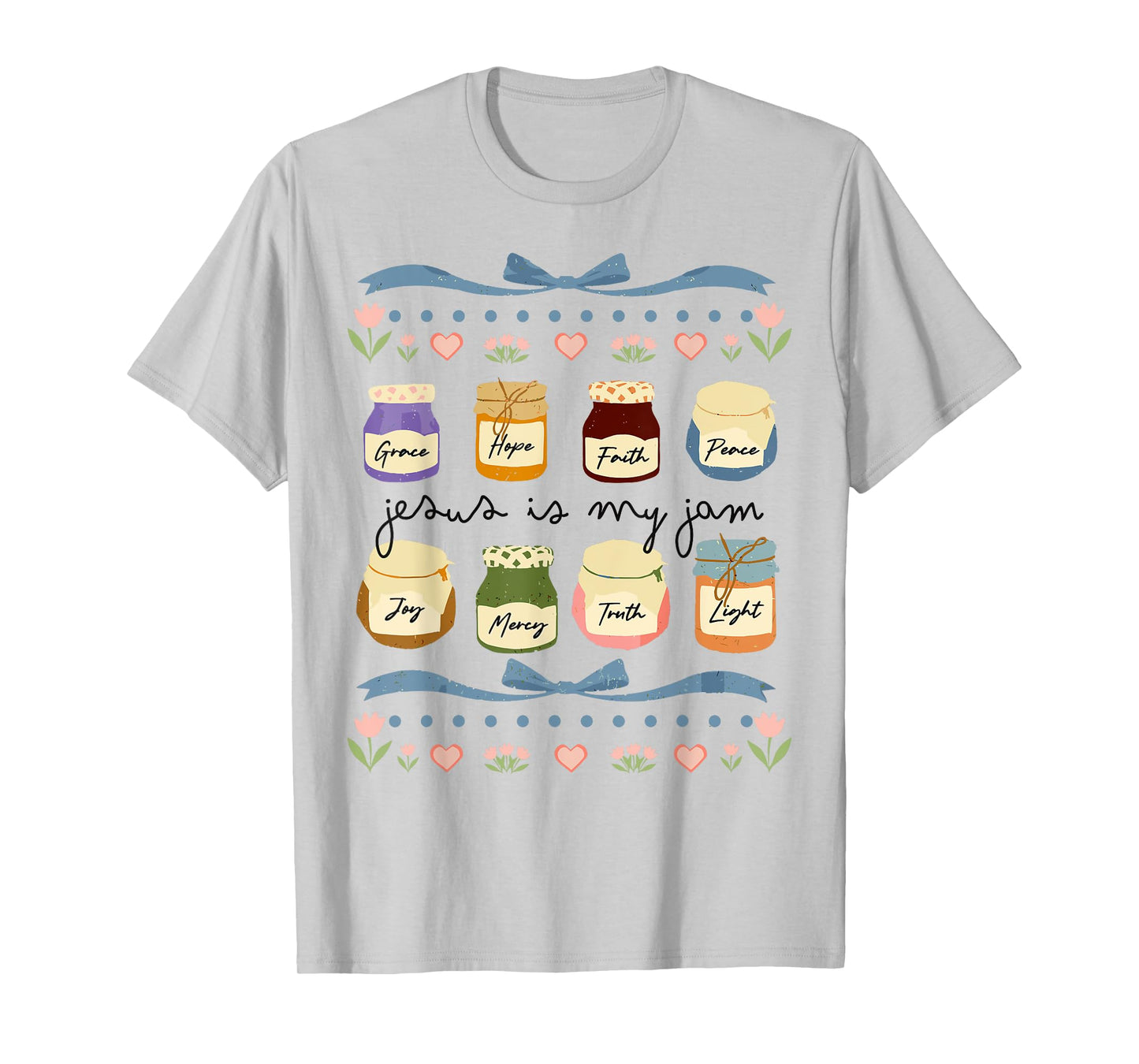 Jesus is My Jam I'm Here to Spread It Christian Faith God T-Shirt