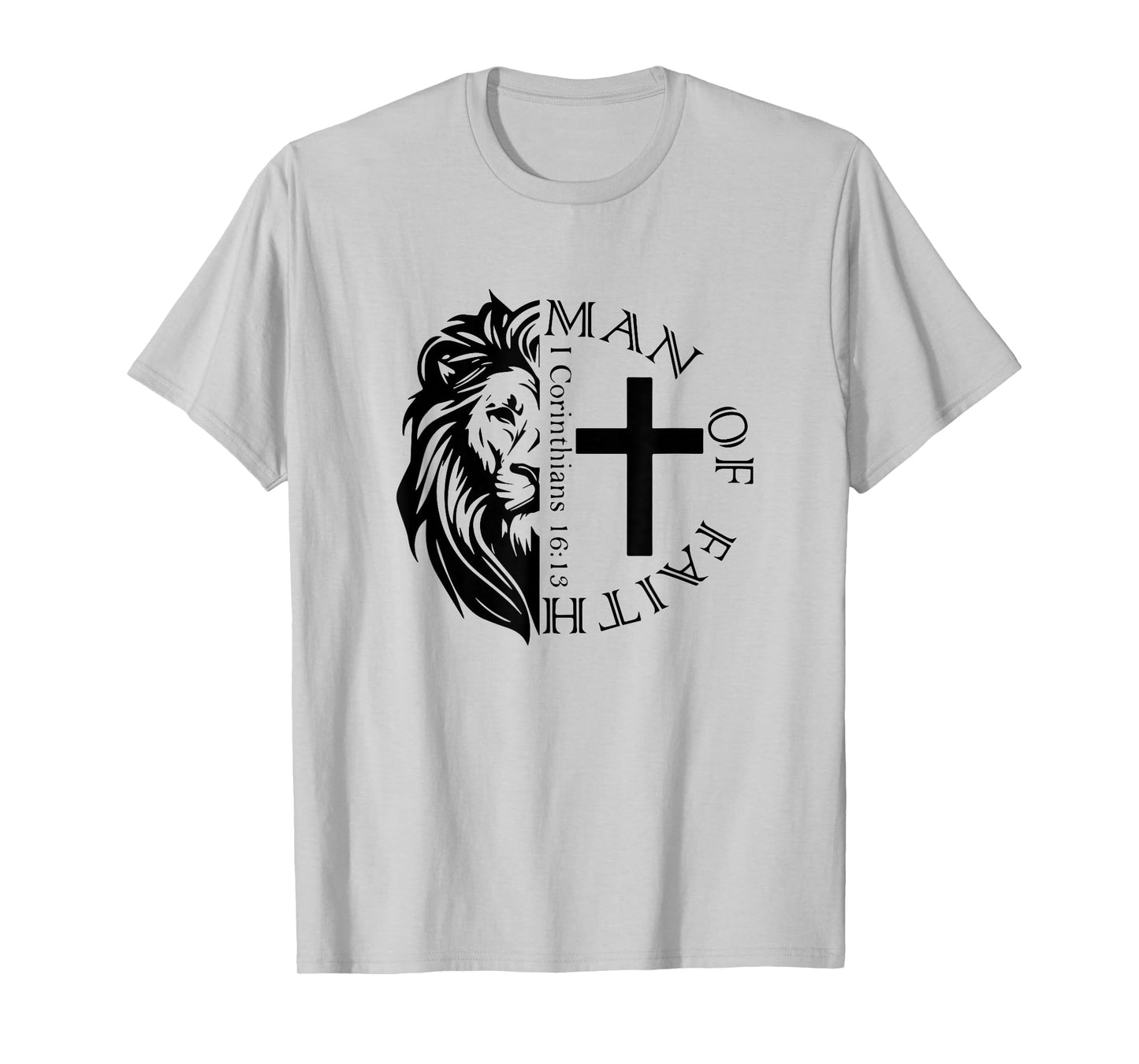 Faith, God, Religious, Man of Faith, Believe, Faith Cross T-Shirt