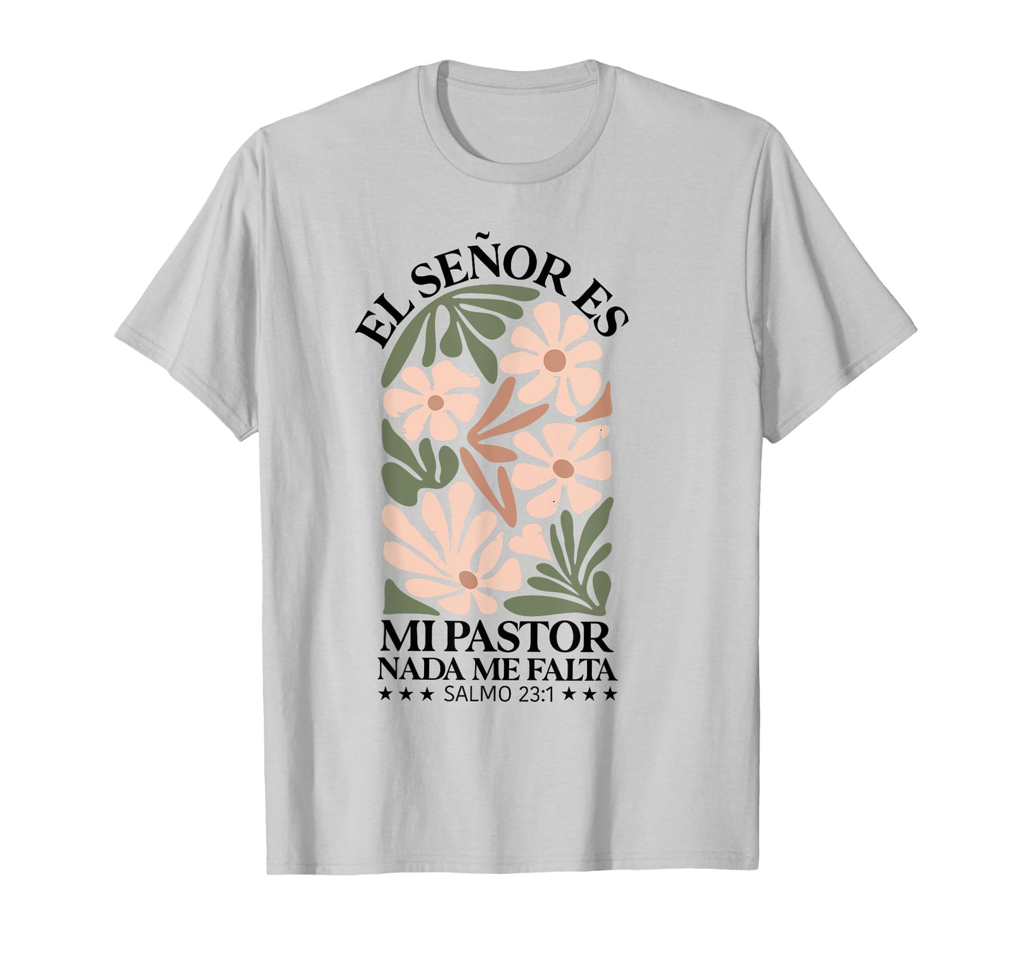 Camiseta cristiana en espanol Versiculo Spanish Christians T-Shirt