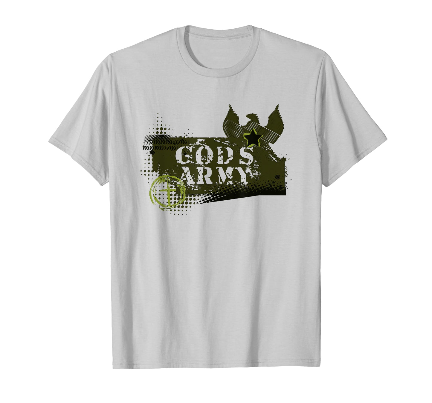 God's Army Christian Boys and Youth Military type T-Shirt