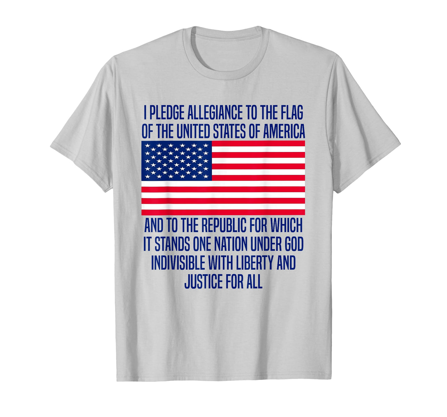 US Citizenship United States Flag Pledge of Allegiance Gifts T-Shirt