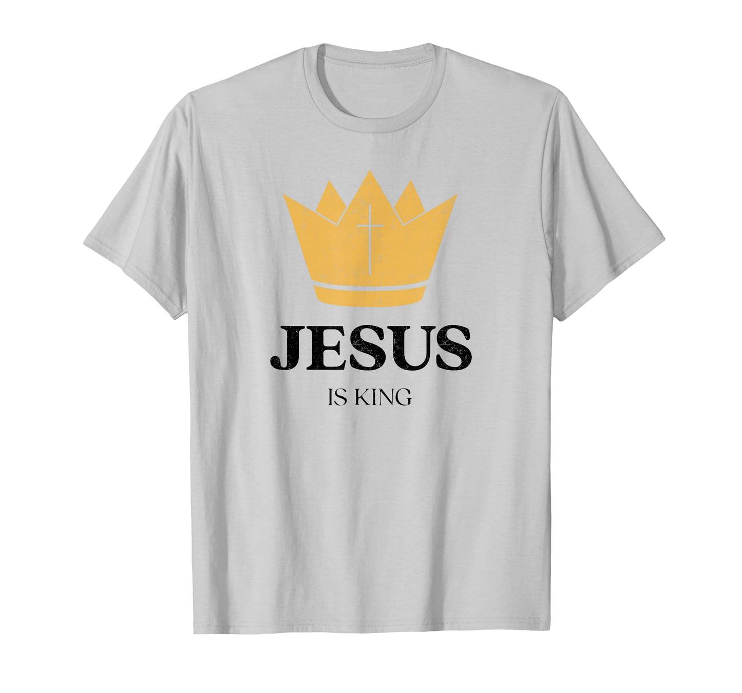 Jesus is King Jesus Christian Cross God Faith Bible Pray T-Shirt