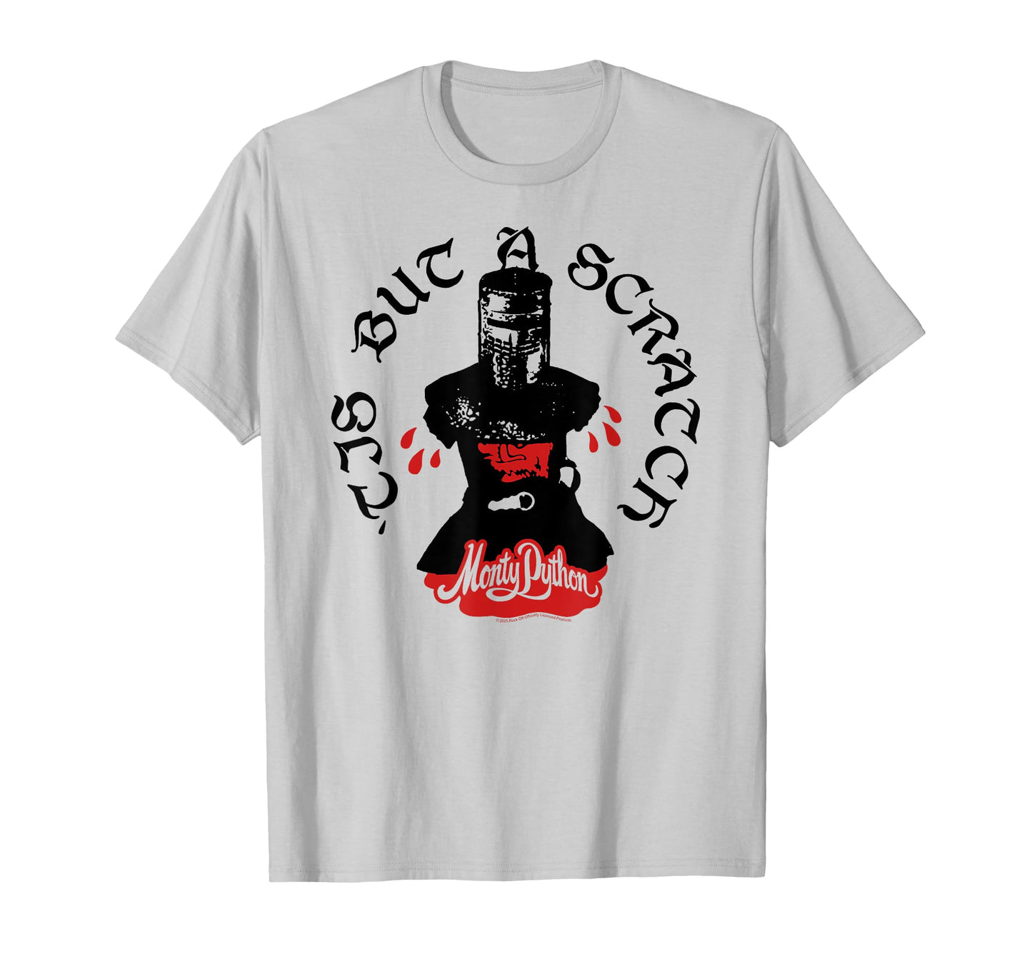 Monty Python Scratch Tis but a scratch Holy Grail T-Shirt