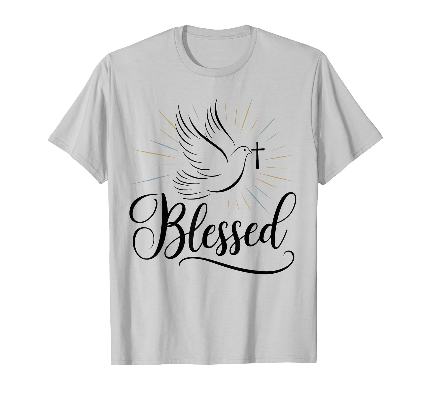 Blessed Christian Dove Jesus Teen Girl Toddler God Mother T-Shirt