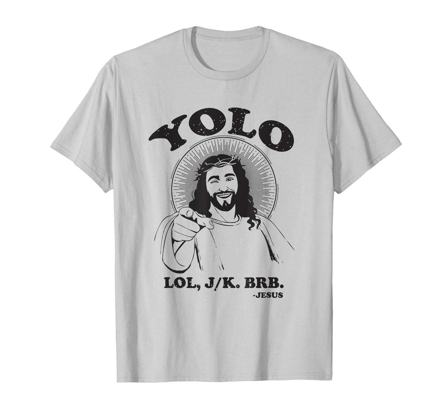 Jesus Funny YOLO Easter Resurrection Christian T-Shirt