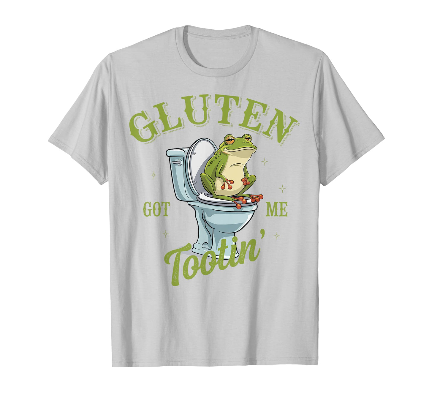 Funny Frog Meme, Gluten Got Me Tootin Gluten Free Diet T-Shirt